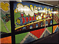 NS5567 : Wonderful Trains mural at Hyndland railway station by Thomas Nugent