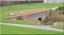 J3876 : Footbridge and paths, Knocknagoney, Belfast (2) by Albert Bridge