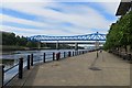 NZ2463 : Riverside path, Newcastle by Richard Webb