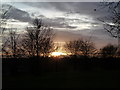 SJ7387 : Dunham Massey sunset by Chris Allen
