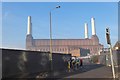 TQ2977 : Eastern side of development site, Battersea Power Station by Jim Barton