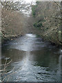 SS8983 : The River Ogmore at Sarn (2) by eswales