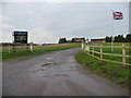 Entrance to Alcumlow Hall Farm