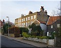 Georgian terraced houses, Station Road, Hampton