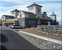 ST3161 : Knightstone Island cafe, Weston-super-Mare by Jaggery