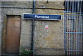 Sign at Plumstead Station