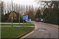 Entrance to Grimsby Crematorium