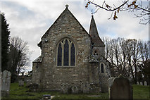 TQ7618 : Eastern aspect, St Mary Magdalene church, Whatlington by Julian P Guffogg