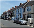 Long row of houses, Greenhill Avenue, Tenby