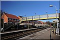 Footbridge, Walton railway station