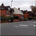 Hill Lane mini-roundabout, Southampton