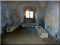 ST9168 : Stone coffins, Lacock Abbey by Rob Farrow