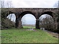 NY6228 : Railway viaduct over Crowdundle Beck by Andrew Curtis
