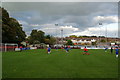 Football match at Harrogate Railway