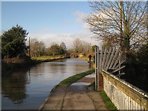 SP3065 : Grand Union Canal between bridges 44 and 45 by Robin Stott