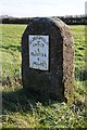 Milestone on the B4211 on Corse Lawn