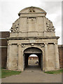 TQ6575 : Tilbury Fort: the Water Gate by Stephen Craven