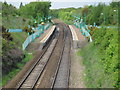 Langwith-Whaley Thorns railway station, Nottinghamshire