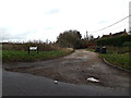 TL2655 : Hall Farm Lane & footpath to Eltisley Road by Geographer