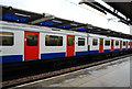 District Line Train, West Ham,