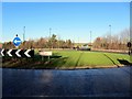 Roundabout on Ponteland Road, south of A69