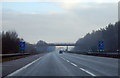 TA0310 : M180 motorway ends in 1 mile by Julian P Guffogg
