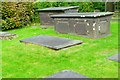 SH4365 : Churchyard, St Ceinwen's, Llangeinwen by nick macneill