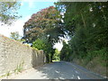 Looking north-east along Village Road