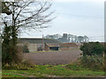 Barn and a church