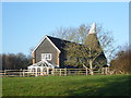 Oast house at Ridley Court Farm