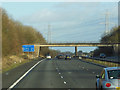 The M69 at Lutterworth Road