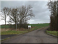 TL3160 : Footpath to High Street & entrance to Cold Harbour Farm by Geographer