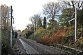 New catenary, Eccleston Park railway station