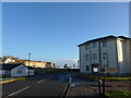 Approaching the Albion Hotel at Freshwater Bay