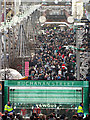 Boxing Day shoppers on Buchanan Street