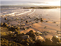 NH7458 : Sand on the Rosemarkie Coast by Julian Paren