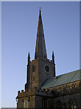 ST4363 : St Andrew's at dusk by Neil Owen