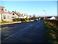 Looking down Lethame Road