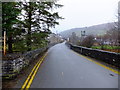 SH7950 : A very wet Penmachno -  midday New Years Day 2014 by Richard Hoare
