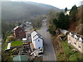 Queen Street west of the aqueduct in Pontrhydyfen