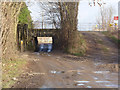 Underpass and level crossing near Gascoigne Wood