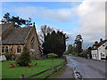 Looking north-northwest up the High Street