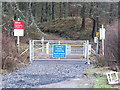 Level crossing to north of Pitagowan