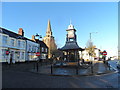 The Methodist church and the Clock Tower, Dunstable