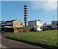 Communications tower viewed from Haydon Gardens, Bristol