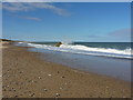 The beach and pillbox at Caister