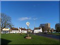 Toddington village sign and war memorial