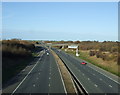 The A1(M) northbound