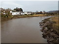 Across the Usk towards the Hanbury Arms, Caerleon