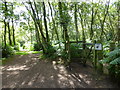 The kissing gate for the path to Benty Farm